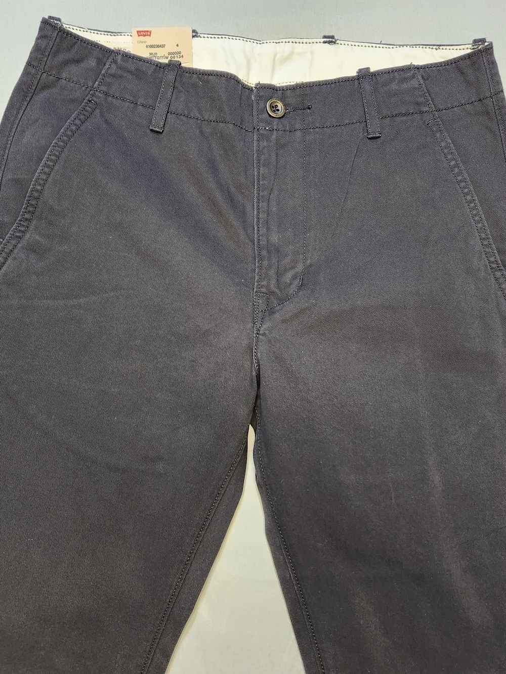 NWT Levis Mens Chino Pants 29x32 Black 2014 Deadstock JCPenney Straight Fit XX L